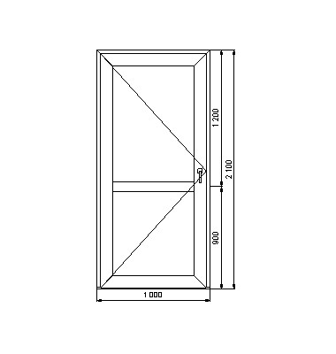 Как выбрать правильный размер двойной пластиковой двери.